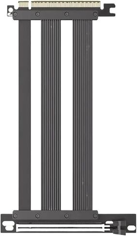 A3PC PCIE5.0 X16 RIPERS للرسومات ، ومستحضرات GPU مرنة عالية السرعة امتداد كابل Cable 90Degree 64 جيجابايت/ثانية (أبيض) in Saudi Arabia