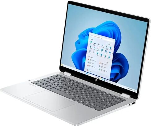 HP OmniBook 5 Flip 2-in-1 Laptop / 14" 1920x1200 Touchscreen / 10 Cores Intel 7 150U / Intel Graphics / 16GB LPDDR5 512GB NVMe SSD/Backlit Keyboard Wi-Fi 6E / Win11 Pro/Glacier Silver in Saudi Arabia