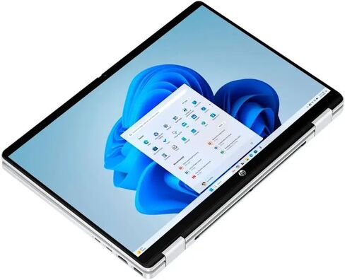 HP OmniBook 5 Flip 2-in-1 Laptop / 14" 1920x1200 Touchscreen / 10 Cores Intel 7 150U / Intel Graphics / 16GB LPDDR5 512GB NVMe SSD/Backlit Keyboard Wi-Fi 6E / Win11 Pro/Glacier Silver in Saudi Arabia