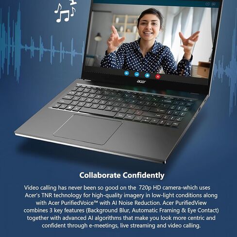 acer Aspire 5 15.6" FHD Touchscreen Laptop Computer, 13th Gen Intel Core i5-13420H, 8GB LPDDR5 RAM, 512GB SSD, Intel UHD Graphics, Webcam, Wi-Fi 6E, HDMI, Windows 11 Pro in Saudi Arabia