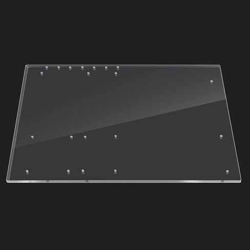 إطار مفتوح أكريليك شفاف ، Case Case DIY قاعدة للوحة الأم ATX بسمك 4 ملم ، دعم تبريد أفضل in Kuwait