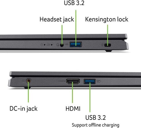 Acer Aspire 5 15.6 "FHD Touchscreen Computer Computer ، 13th Gen Intel Core I5-13420H ، 8GB LPDDR5 RAM ، 512GB SSD ، Intel UHD Graphics ، Web-Cam ، Wi-Fi 6E ، HDMI ، Windows 11 Pro in Kuwait