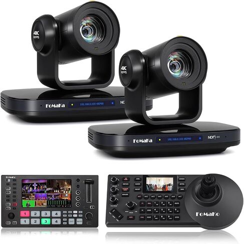 FOMAKO 12G-SDI 4K 60FPS 20X NDI PTZ Camera ، 20x Zoom Optical ، 4KP60 AI Auto-Tracking Gen 3 ، من أجل التطبيب عن بعد مثل الاستشارات عن بُعد ، والتوجيه الجراحي ومراقبة البث المباشر (K820SX2+M3+KC608) in Saudi Arabia