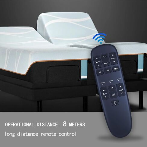 PZL استبدال RF373E التحكم عن بعد متوافق مع ليالي سعيدة E4 E6 إطار السرير القابل للتعديل JLDK.28.10.14 in Kuwait