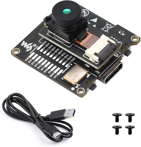 Waveshare ESP32-S3 IR Thermal Imaging Camera Module, Type-C Port, 80×62 Pixels, 90 ° Field of View Angle in Saudi Arabia