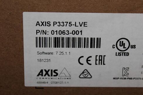 AXIS P3375-LVE 01063-001 in Kuwait