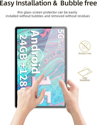 Screen Protector for Relndoo T901 2025 Android 15 Tablet 10.1 Inch, HD Scratch Resistant Tempered Glass Film for Relndoo T901 Drop Protection,Touch Sensitive,Anti-Fingerprint,2 pack. in Saudi Arabia
