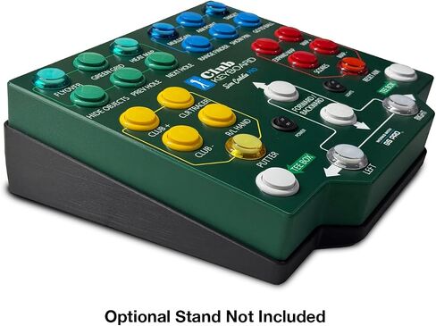 Club Keyboard Pro Series Wireless 28 Button GS Pro Golf Simulator Box (Gray) in Saudi Arabia