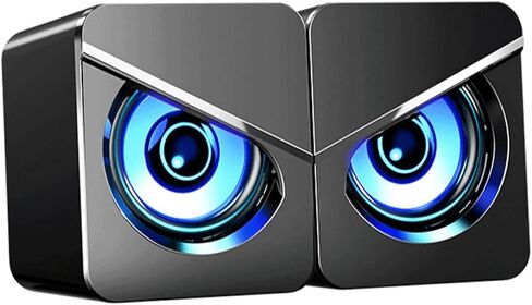 Artibetter 1Pair USB مكبرات صوت كمبيوتر سطح المكتب مكبرات الصوت SPERTERSER in Kuwait