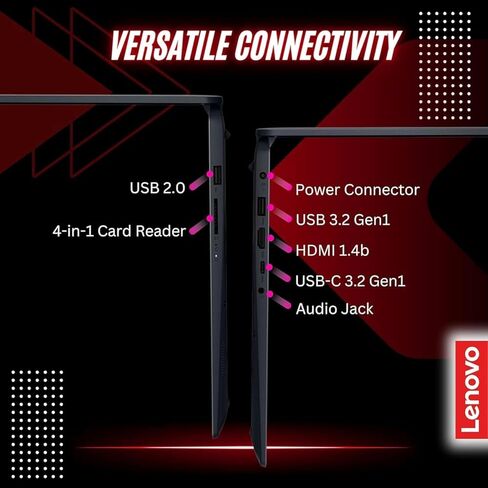 Lenovo IdeaPad 15.6" Laptop • 8GB RAM • 1.6TB Total Storage (639GB Combined Onboard+1TB Cloud) • Intel Celeron • Intel UHD Graphics • 11HR Battery • WiFi-6 • 1-Yr Microsoft 365 • Blue • Windows 11 in Kuwait