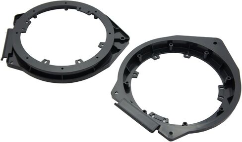 Harmony Audio Compatible with Hummer H2 2008-2009 Front Door 6.5" 6.75 Aftermarket Speaker Adapter Kit in Saudi Arabia