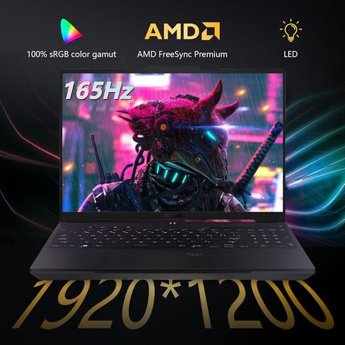 ASUS TUF Gaming A16 16" FHD 165Hz Gaming Laptop, AMD Ryzen 7 7735HS, Radeon RX 7700S 8GB, 64GB DDR5 RAM, 2TBSSD, Wi-Fi 6, Windows 11 Pro, Lifetime Office, MIL-STD-810H in Saudi Arabia