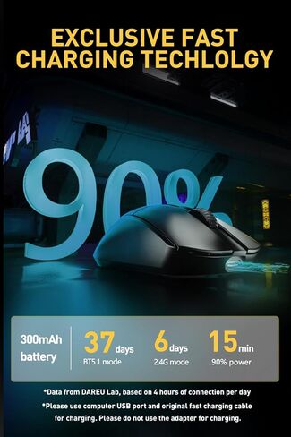 Dareu Gaming Keyboard and Mouse: A950 Pro Mouse Wireless Gaming Mouse & Ek60 He 60 ٪ in Kuwait