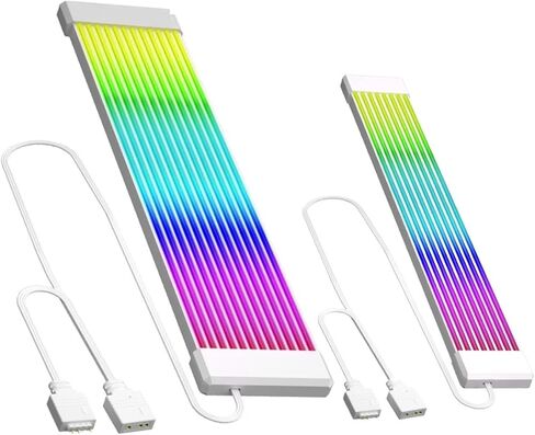 5V 3Pin RGB L/E/D Light Strip Bar 8/24PIN Motherboard Power Extension Cable ARGB Sync PC Cables for Computer Power Supply(X8 Black) in Saudi Arabia