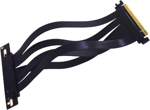 Aluminum Alloy Video Card Holder PCIE3.0 Industrial PCIE4.0 X16 Riser Extension Cable Vertical PC Graphics Card Bracket(Other) in Saudi Arabia