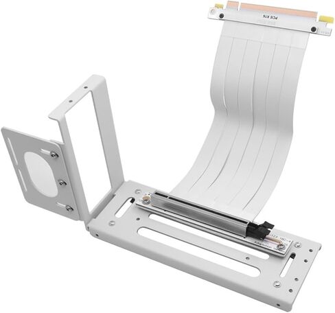 Aluminum Alloy Video Card Holder PCIE3.0 Industrial PCIE4.0 X16 Riser Extension Cable Vertical PC Graphics Card Bracket(Other) in Saudi Arabia