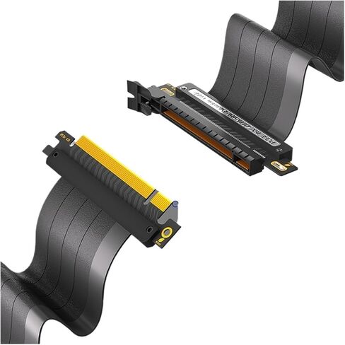 PCI Gen 4 GPU ITX PC Connector PCIE 4.0 X16 RISER CABLA in Saudi Arabia