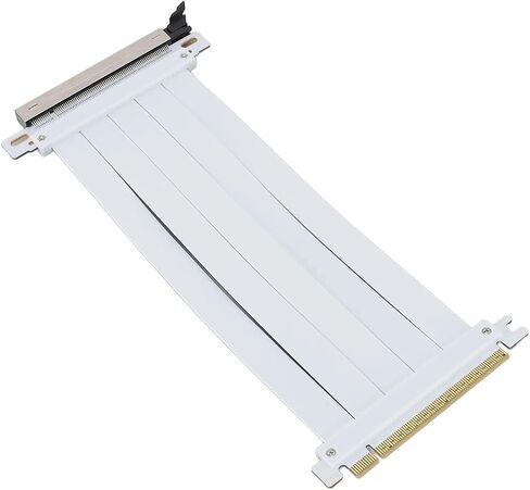 GPU Extension Riser Cable PCIe 5.0 Riser Cable Designed 128GBPS PCB مرنة تداخل TI عالي التردد للكمبيوتر (30 سم) in Kuwait