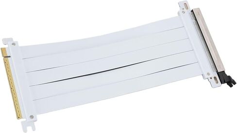 GPU Extension Riser Cable PCIe 5.0 Riser Cable Designed 128GBPS PCB مرنة تداخل TI عالي التردد للكمبيوتر (30 سم) in Kuwait