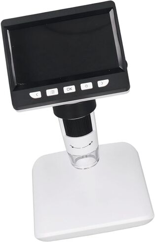 المجهر الرقمي الصناعي ، المجهر الإلكتروني الرقمي 4.3in 1000x 2MP شاشة واضحة مع الضوء والوقوف USB ، USB in Kuwait