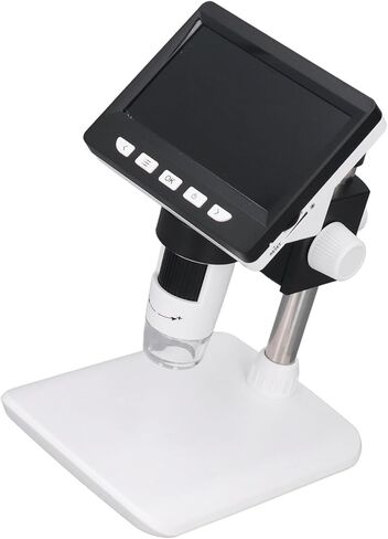 المجهر الرقمي الصناعي ، المجهر الإلكتروني الرقمي 4.3in 1000x 2MP شاشة واضحة مع الضوء والوقوف USB ، USB in Kuwait