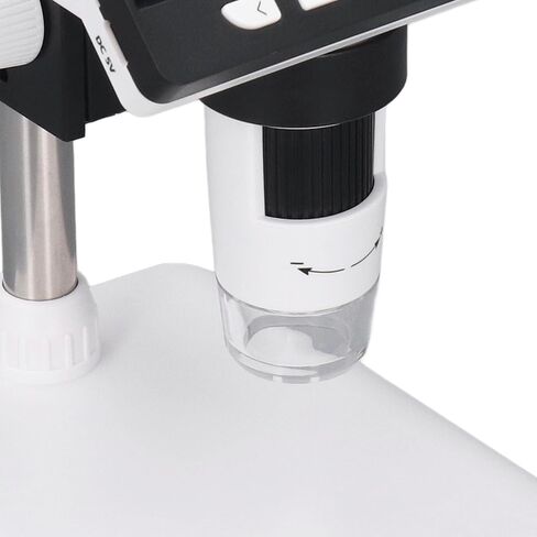 المجهر الرقمي الصناعي ، المجهر الإلكتروني الرقمي 4.3in 1000x 2MP شاشة واضحة مع الضوء والوقوف USB ، USB in Kuwait