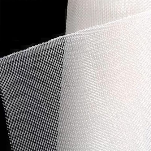 1x5 Meters White Nylon Mesh Roll - Versatile 80 to 600 Mesh Nylon Screen Fabric for Filtering and Crafting(300) in Saudi Arabia