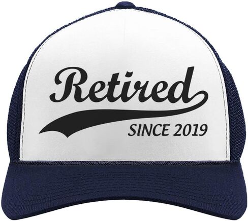 Tstars Retirement Gift for Men Women Retired Since 2021 Funny hat Trucker Hat Mesh Cap in Saudi Arabia