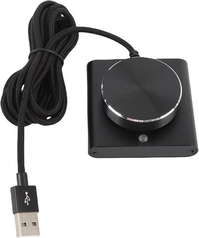 Zunate USB Control Control Control anbuster مع وحدة التحكم في سدادة كبوت مفتاح واحدة وتشغيل وحدة تحكم الوسائط المتعددة من سبيكة الألومنيوم لجهاز الكمبيوتر المحمول. in Kuwait
