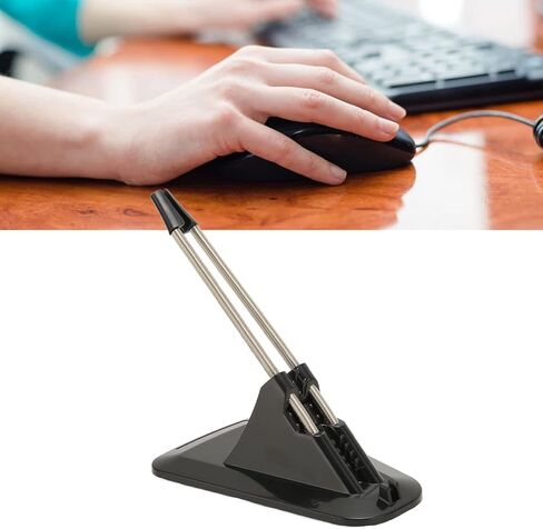 Gaming Mouse Bungee, Flexible Mouse Bungee Cord Management, Universal Game Mouse Cable Management Fixer Holder, Gaming Mouse Accessory(Black) in Saudi Arabia