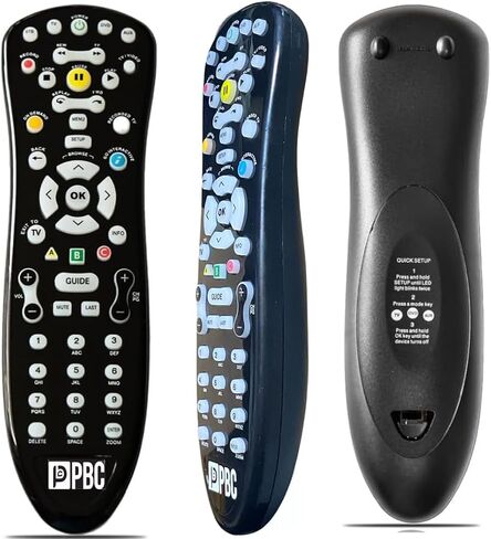 Universal TV Remote Control Replacement – Compatible with U-Verse S10, Smart TVs, Streaming Devices & Cable Boxes, Easy Setup, Wide Compatibility, Ideal for Home Entertainment in Saudi Arabia
