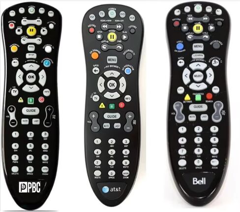 Universal TV Remote Control Replacement – Compatible with U-Verse S10, Smart TVs, Streaming Devices & Cable Boxes, Easy Setup, Wide Compatibility, Ideal for Home Entertainment in Saudi Arabia