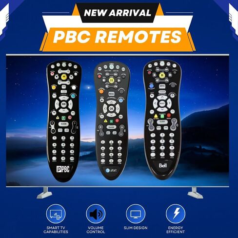 Universal TV Remote Control Replacement – Compatible with U-Verse S10, Smart TVs, Streaming Devices & Cable Boxes, Easy Setup, Wide Compatibility, Ideal for Home Entertainment in Saudi Arabia