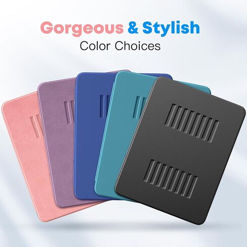 Timovo Case for iPad (A16) الجيل الحادي عشر 11 بوصة 2025 ، IPAD 10 CASE 10.9 بوصة 2022 ، غطاء وقائي لقلم الرصاص القابل للتعديل مع حامل القلم الرصاص ، الاستيقاظ التلقائي ، الأسود ، الأسود in Kuwait