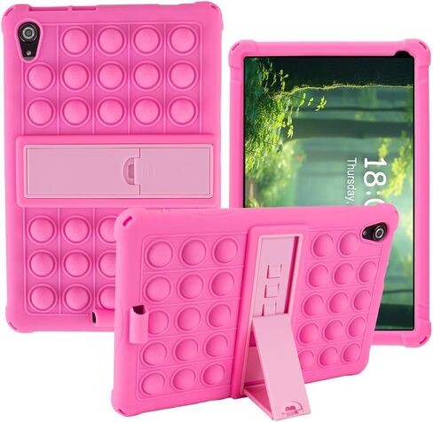 حالة من اللوحات اللوحي Urao C107 ، 10.1 بوصة من السيليكون الناعم لـ 2024 URAO C107 Tablet ، Jeazans OC101 Tablet ، غطاء حامل سليكون ناعم قابل للتعديل لـ C107 10.1 بوصة (أسود) in Saudi Arabia