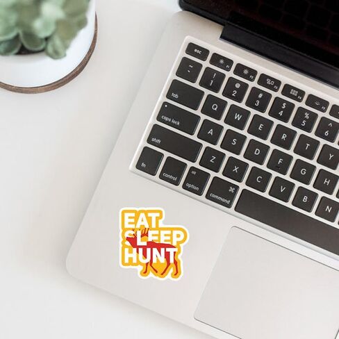 100PCS Hunting Stickers Pack, Waterproof Vinyl Decals for Outdoor Use, Laptop, Tumbler, Skateboard, Truck in Saudi Arabia