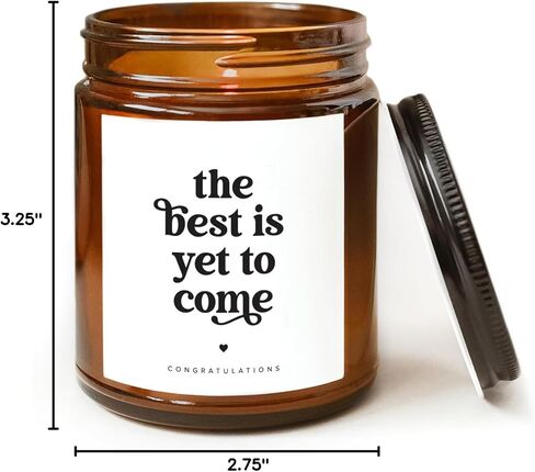 Warm Hug in a Jar Scented Candles for Home, Relaxing Aromatherapy Gifts with Essential Oils and Natural Soy Wax, Long-Lasting Candle Burns for 50-Hours, Made in USA, Lavender Scent in Kuwait