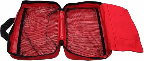 First Aid Bag Empty Medical Bags Travel Rescue Pouch First Responder Storage Compact Survival Medicine Bag for Car Home Office Kitchen Sport Outdoors Field Trips (Black) in Saudi Arabia