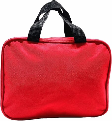 First Aid Bag Empty Medical Bags Travel Rescue Pouch First Responder Storage Compact Survival Medicine Bag for Car Home Office Kitchen Sport Outdoors Field Trips (Black) in Saudi Arabia