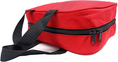 First Aid Bag Empty Medical Bags Travel Rescue Pouch First Responder Storage Compact Survival Medicine Bag for Car Home Office Kitchen Sport Outdoors Field Trips (Black) in Saudi Arabia