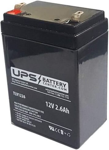 12V 2.6Ah Compatible Battery for Consent GS12V2.3AH 12V 2.3Ah by UPSBatteryCenter® in Saudi Arabia