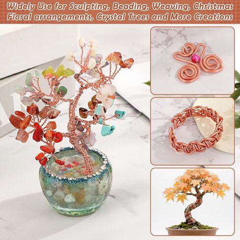 Aluminum Wire, Anezus 9 Gauge 12 Gauge 18 Gauge Bendable Metal Wire Armature Aluminum Craft Wire for Wreath Making Beading Floral (Silver, 3 mm Thickness) in Saudi Arabia
