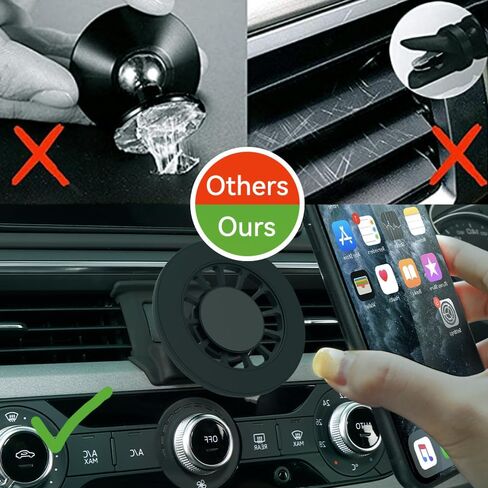 Fit Magnetic Magsafe Car phone Mount for Audi A4 S4 A5 S5 RS4 RS5 2017-2025 in Saudi Arabia
