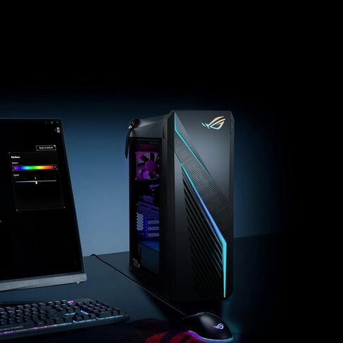 ASUS ROG Strix Gaming Desktops, AMD Ryzen 7 5700G, 16GB RAM, NVIDIA GeForce RTX 3060 12GB, 1TB HD & 256GB SSD, Windows 10, Gray, G10DK-WB764 in Saudi Arabia