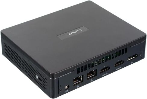 ECS Liva Z5 Plus Mini PC ، U300 Raptor Lake-U Core (حتى 4.4 جيجاهرتز) ، LAN المزدوجة ، WiFi + BT ، عرض رباعي ، Win 11 Pro (8GB RAM + 1TB NVME) in Kuwait