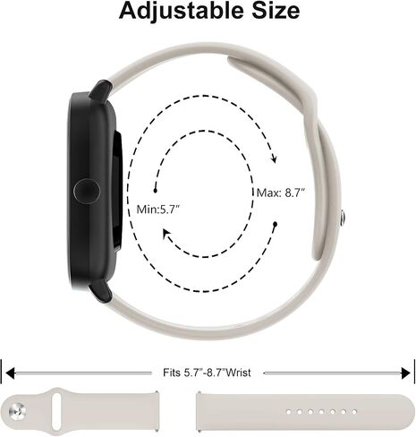 5 Pack Silicone Bands Compatible with IDW13,IDW16,IDW19 Smartwatch Band,22mm Soft Sport Band Replacement Wristband for Woneligo/Fitpolo/ID208Plus/FITVII H56/Gydom/ENOMIR/Tensky/Amzhero IDW19 in Saudi Arabia