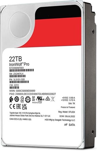 Pro St22000nt001 22 TB NAS 6GB/S 7200 RPM محرك أقراص صلبة in Kuwait