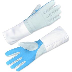 Fencing Gloves - Washable Anti-Skid Fencing Glove - Leather Fencing Gloves for Epee Foil and Sabre