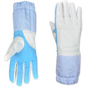 Fencing Gloves - Leather Fencing Glove for Sabre - Washable Electric Saber Glove Lightweight Cuff