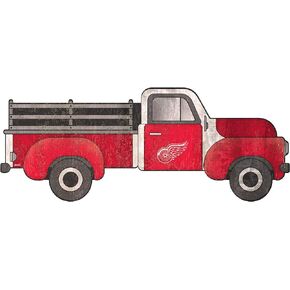 NHL Detroit Red Wings Unisex Detroit Red Wings 15in Truck cutout, Team Color, 15 inch